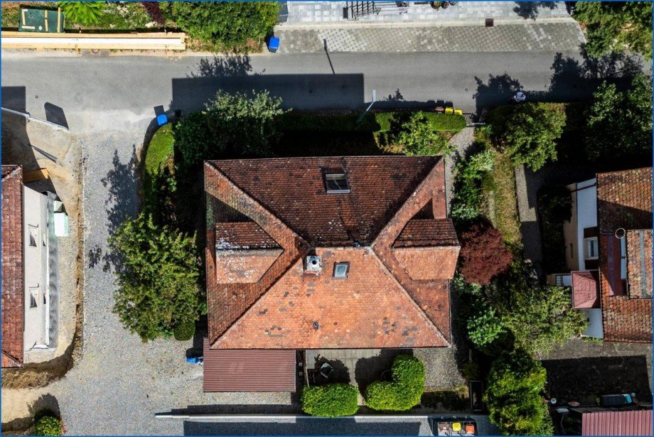 Dachansicht Zweifamilienhaus Singen am Hohentwiel