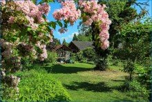 Garten Stimmungsvolles EFH mit sehr gro�em, idyllischem Grundst�ck an der Aach (knapp 1800 qm)!