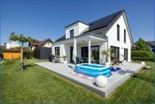 worbl-008 Gro�z�gig u. modern: Traum-Einfamilienhaus in sch�ner Lage von Rielas.-Worblingen,Bj.24, KfW 40+ !