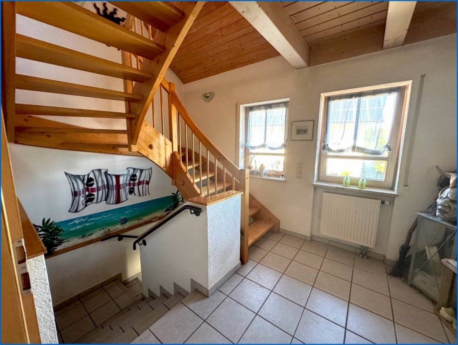 Treppenhaus, OG Zweifamilienhaus Pfullendorf / Aach-Linz