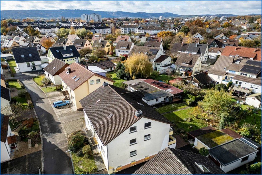 Luftbild Doppelhaush�lfte Radolfzell am Bodensee