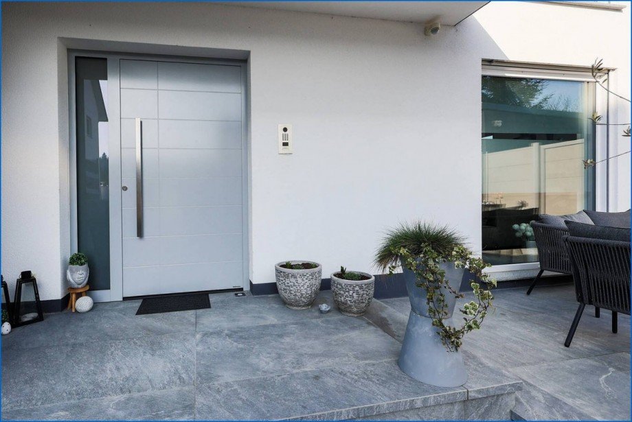 Eingang Doppelhaush�lfte Gottmadingen / Bietingen