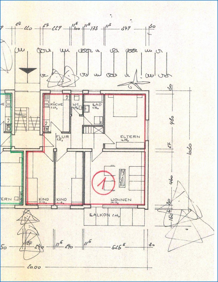 Grundriss Etagenwohnung Engen