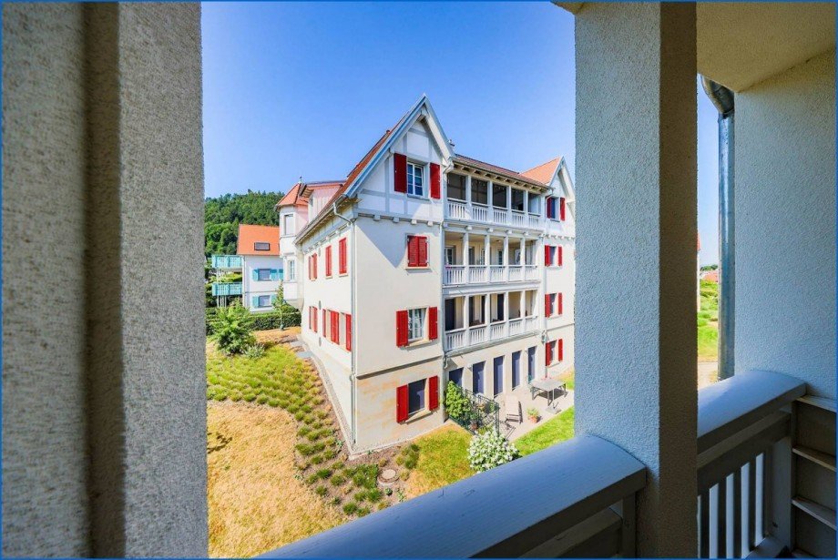 Balkon hinten Etagenwohnung Bodman-Ludwigshafen / Bodman