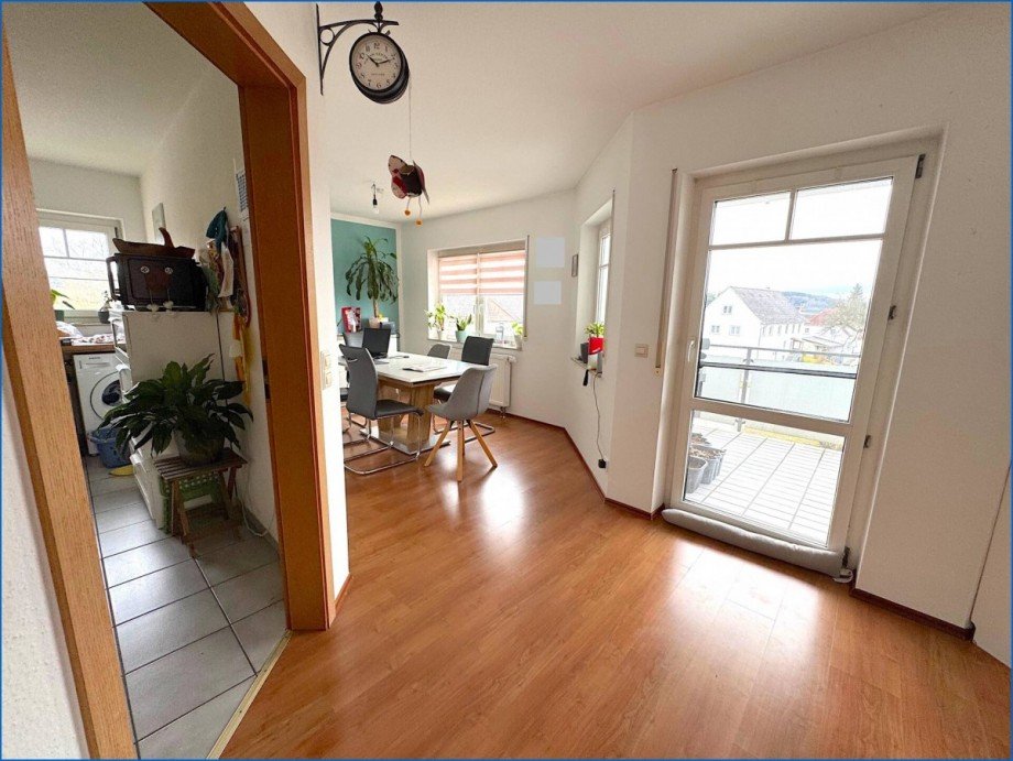Zugang zum Balkon Etagenwohnung Hohenfels / Liggersdorf