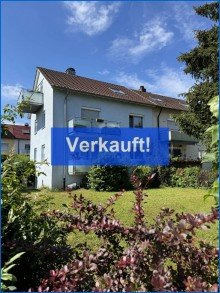 Hausansicht Radolfzell-gepflegtes Reihen-Eckhaus mit 3 Wohnungen und 4 Garagen - Renoviert, gute Rendite!