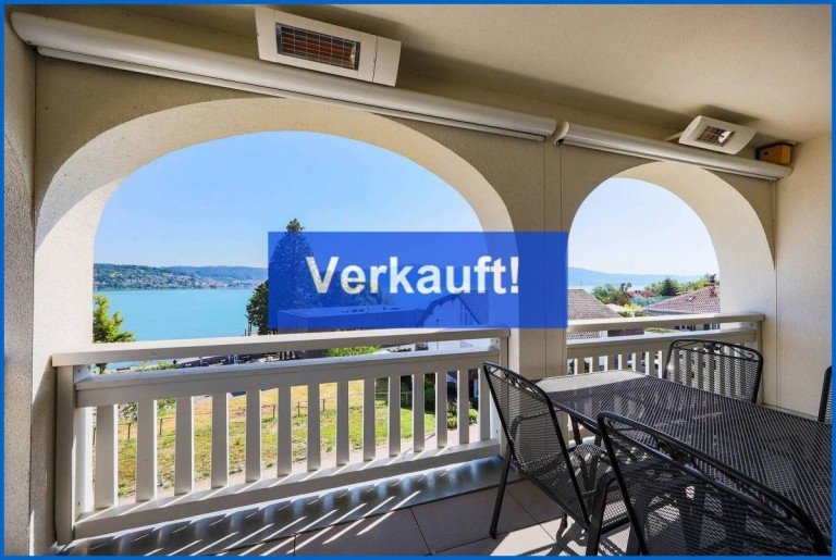 Blick vom Balkon Bodman-Ludwigshafen / Bodman Etagenwohnung Bodman mit Seesicht: Zwei exklusive Traum-Wohnungen(3,5 Zi. u. 1,5 Zi), Aufzug, 3xTG, Weinkeller, EBK