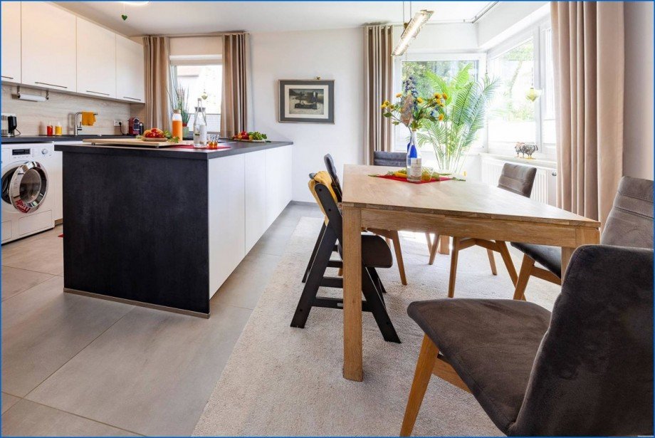 EG-Esszimmer K�che Mehrfamilienhaus Frickingen-Altheim
