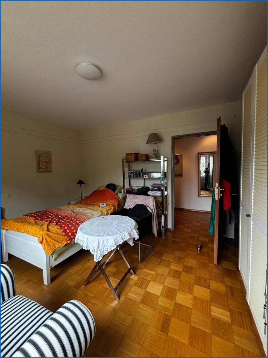 Schlafzimmer Erdgeschosswohnung Bodman-Ludwigshafen