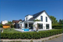 worbl-009 Gro�z�gig u. modern: Traum-Einfamilienhaus in sch�ner Lage von Rielas.-Worblingen,Bj.24, KfW 40+ !