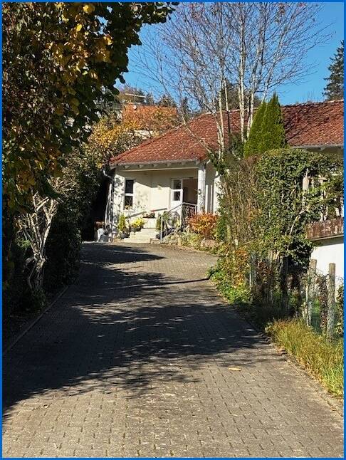 Ansicht Haus weit Einfamilienhaus M�hlingen / Zoznegg