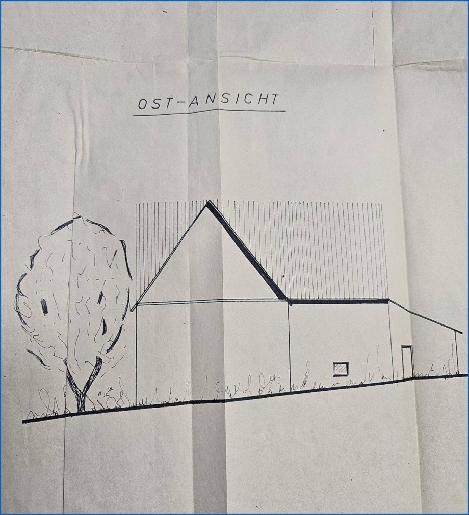 Ansicht Ost Einfamilienhaus Stei�lingen