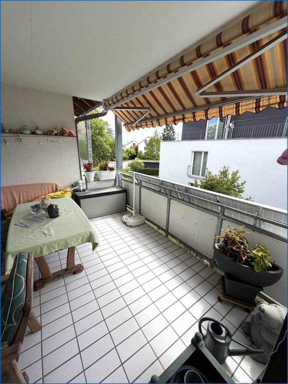 Balkon Erdgeschosswohnung Singen am Hohentwiel