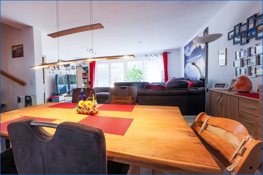 Esszimmer Blick Wohnzimmer Reihenmittelhaus Konstanz