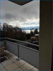 Blick auf den Bodensee gro�er Balkon1 Exklusive 3-Zimmer-Wohnung mit Seesicht in sch�ner gepflegter Wohnanlage, Haus top saniert - frei!
