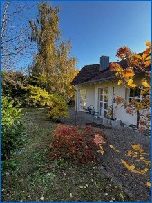 Blick aufs Haus hinten Neuer Preis - Sch�nes Architektenhaus mit gro�em Garten in l�ndlichem Idyll - sofort beziehbar!