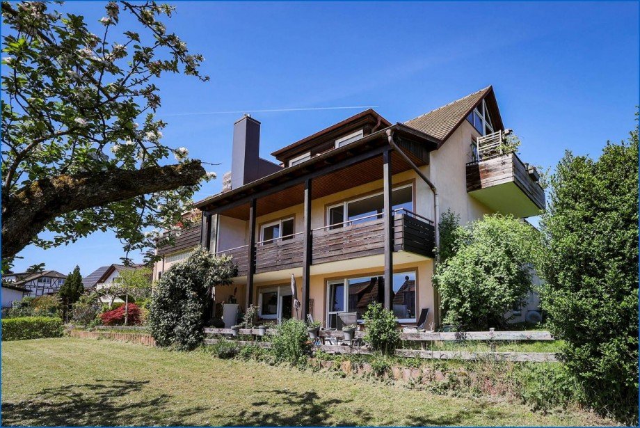 Ansicht Haus Etagenwohnung Gaienhofen