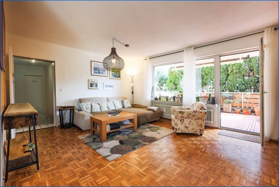 Wohnzimmer Erdgeschosswohnung Singen am Hohentwiel