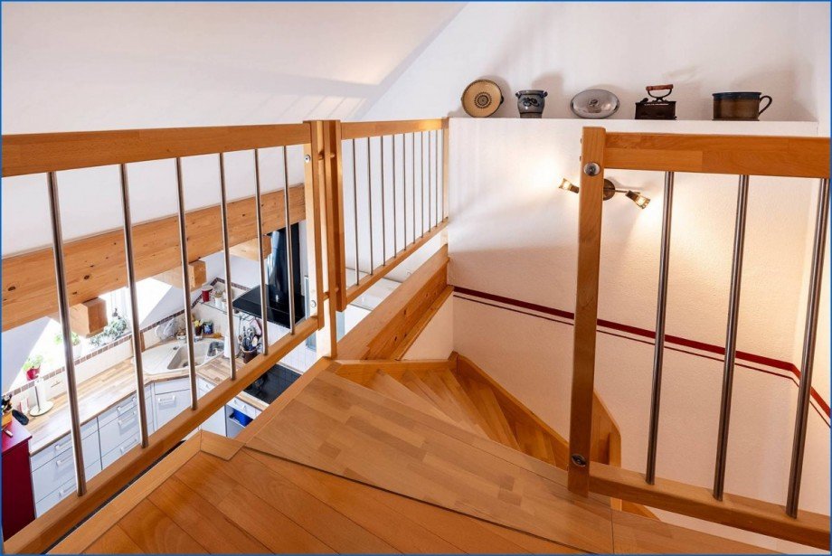 Treppe Maisonettewohnung Radolfzell am Bodensee