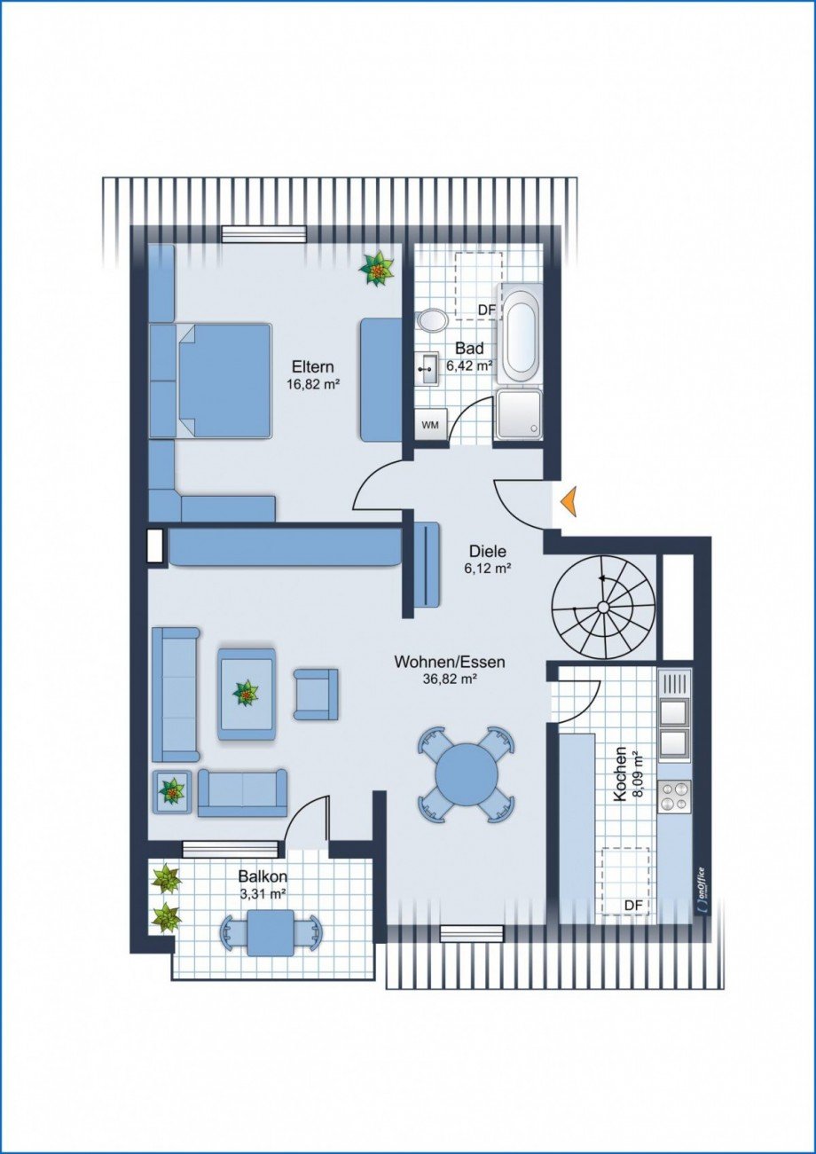 EG Etagenwohnung Radolfzell am Bodensee