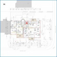 Grundriss OG VK-START: KFW 40 Plus - Attraktive 4,5 Zi.-Whg. im OG, Balkon, Aufzug, W�rmepumpe, FB-Hzg., PV, etc.