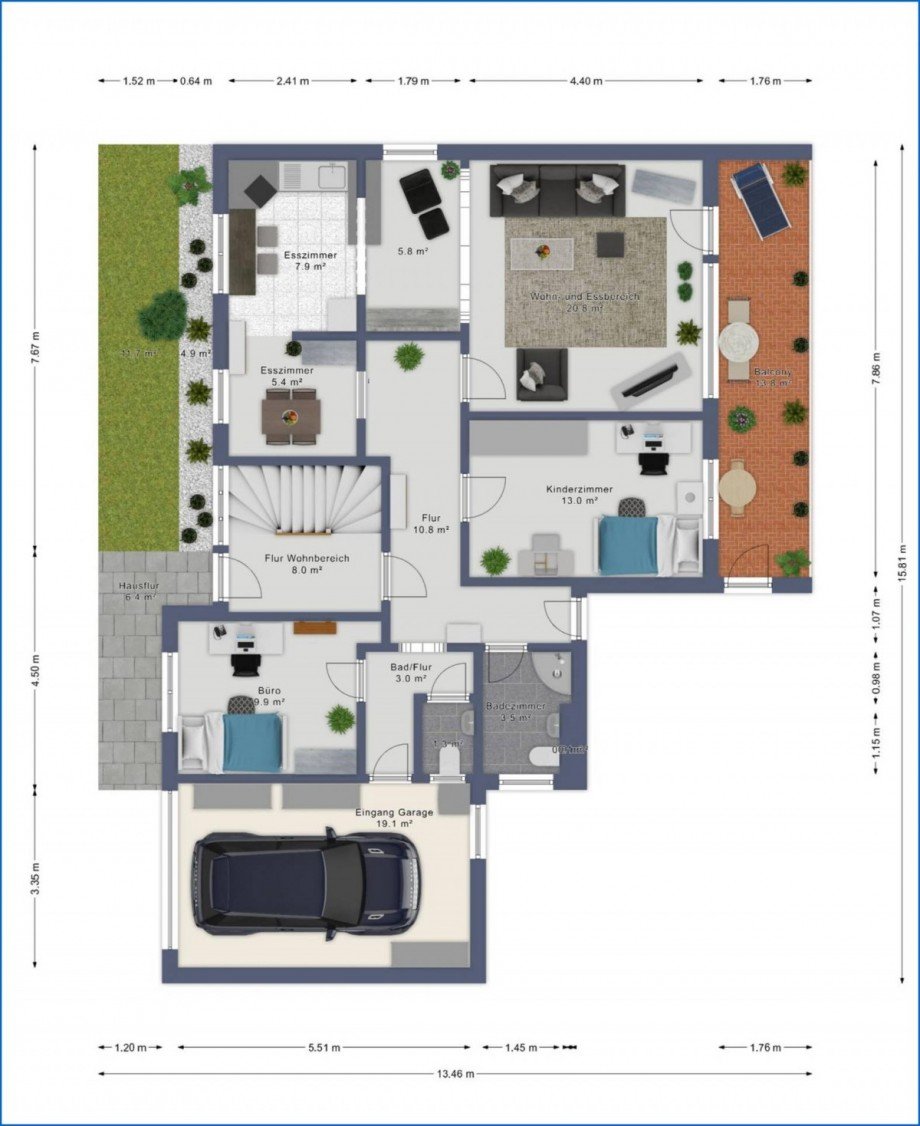 Erdgeschoss Mehrfamilienhaus Radolfzell am Bodensee