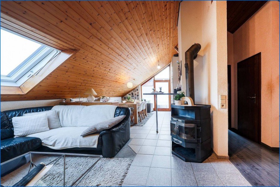 Wohnzimmer DG Einfamilienhaus Radolfzell am Bodensee / B�hringen