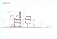 Ansicht S�dost VK-START: KFW 40 Plus - Attraktive 2,5 Zi.-Whg. im OG, Balkon, Aufzug, W�rmepumpe, FB-Hzg. PV, etc.