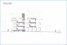 Ansicht S�dost VK-START: KFW 40 Plus - Attraktive 4,5 Zi.-Whg. im OG, Balkon, Aufzug, W�rmepumpe, FB-Hzg., PV, etc.