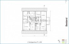 1.DG Grundriss KONSTANZ: Mehrfamilienhaus/Wohn u. Gesch�ftshaus mit 8 Whgen u. 2 Gewerbe, ein Haus Bj.2023!