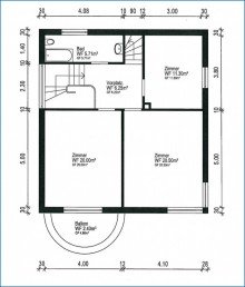 OG Grundriss Sch�ne, gro�z�gige Einfamilienvilla in bester Lage in Singen!