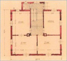 Grundriss EG Nr.5 Zwei H�user mit gro�z. Grundst�ck im Herzen von Singen-
Ideal auch als Mehrgenerationenhaus!