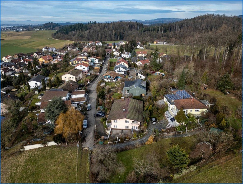 Haus v. oben Erdgeschosswohnung Allensbach / Hegne