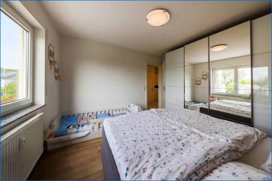 Schlafzimmer Etagenwohnung Radolfzell am Bodensee