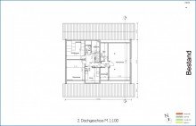 2.DG Grundriss KONSTANZ: Mehrfamilienhaus/Wohn u. Gesch�ftshaus mit 8 Whgen u. 2 Gewerbe, ein Haus Bj.2023!