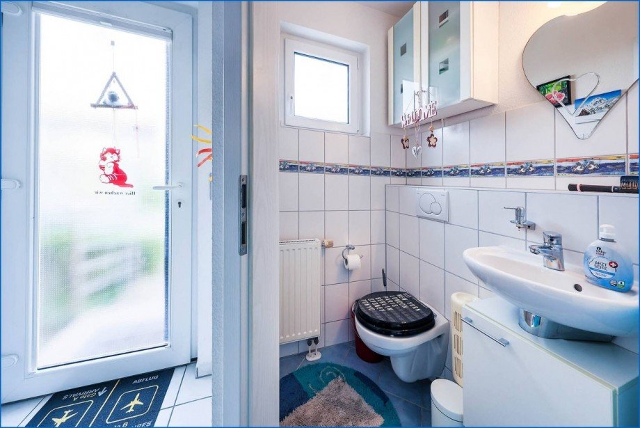 G�ste-WC Haust�r Reihenmittelhaus Konstanz