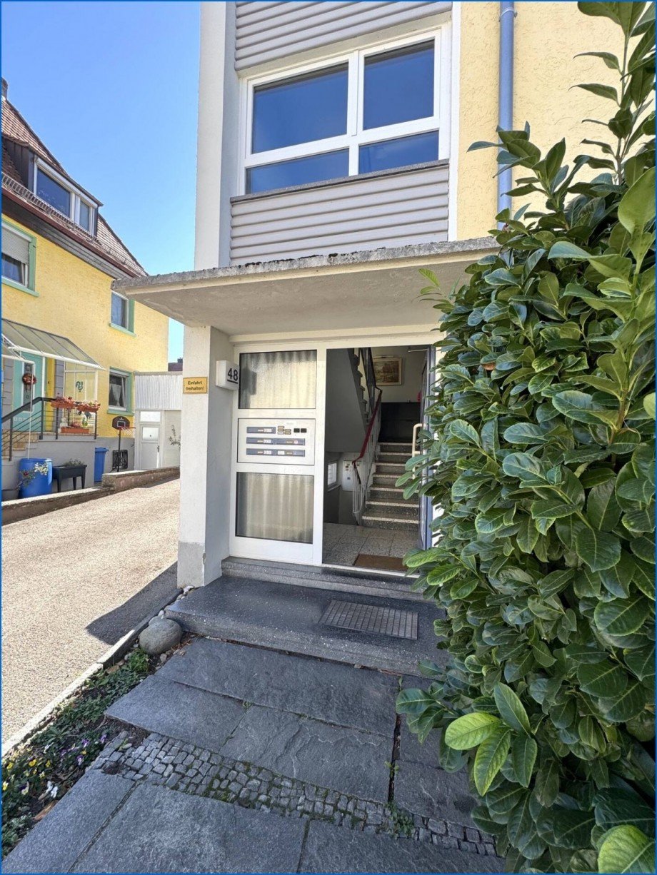 Hauseingang Dachgeschosswohnung Radolfzell am Bodensee