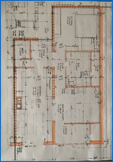 Grundriss Dachgeschosswohnung Radolfzell am Bodensee