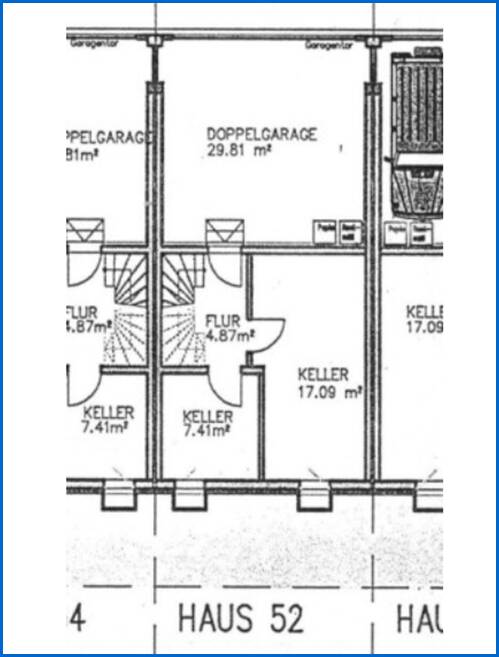Grundriss_Untergeschoss_Haus 52 Reihenmittelhaus Konstanz