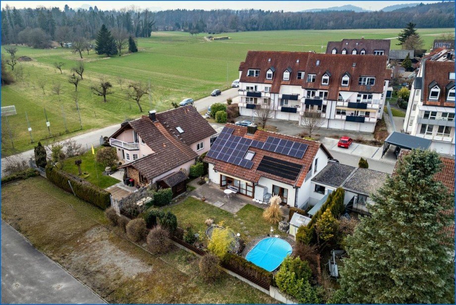 S�dansicht Einfamilienhaus Radolfzell am Bodensee / B�hringen