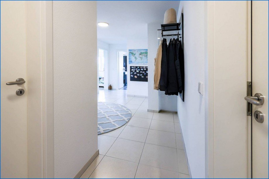 Blick Flur Etagenwohnung Radolfzell am Bodensee