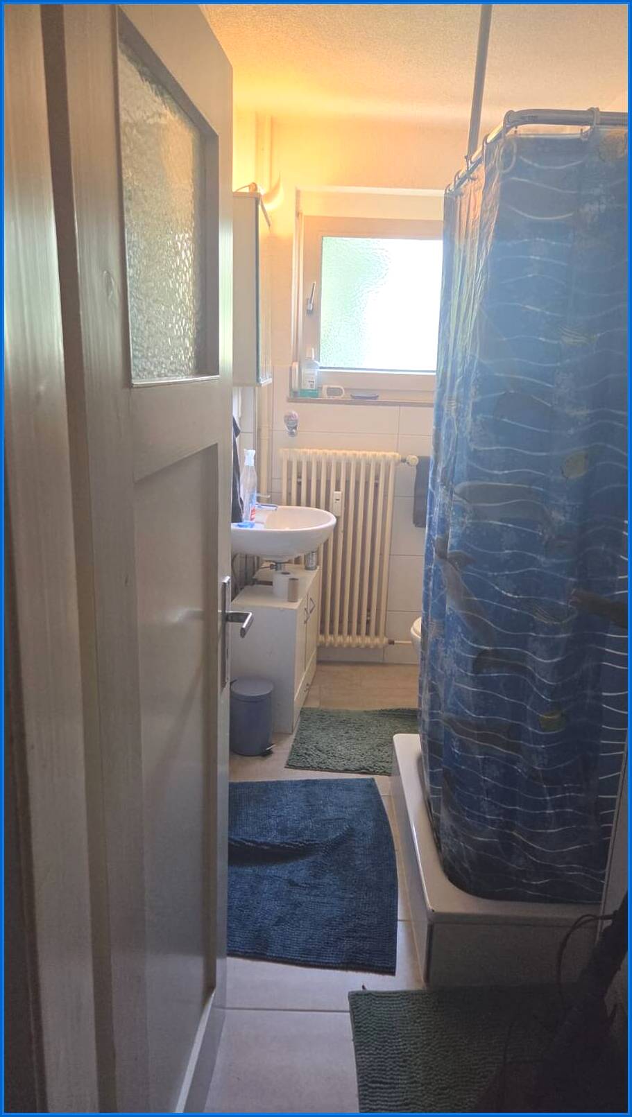 Bad m. Dusche u.Fenster Erdgeschosswohnung Konstanz-Petershausen-West