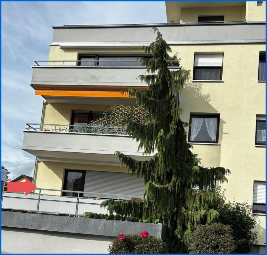 Wohnung mit gro�em Balkon Erdgeschosswohnung Meersburg