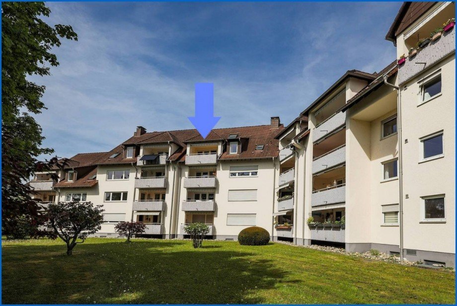 S�dansicht Etagenwohnung Radolfzell am Bodensee