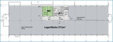 Grundriss UG Gepflegtes Rechenzentrum mit B�rofl�chen in verkehrsg�nstiger Lage in Konstanz, sofort bezugsfrei!