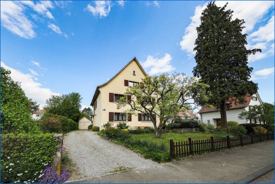 Ansicht vorn Einfamilienhaus Singen