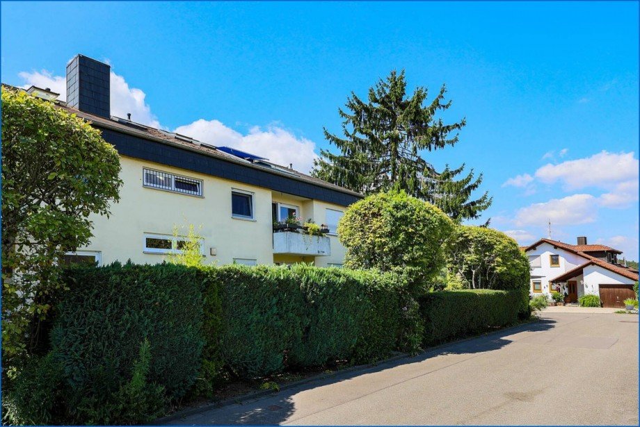 Nord-Ansicht Dachgeschosswohnung Gaienhofen-Gundholzen