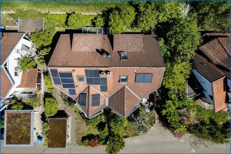 Luftbild Doppelhaush�lfte Radolfzell am Bodensee