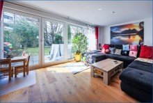 Wohnzimmer Sch�nes Reihenmittelhaus in zentraler und toller Lage in Konstanz-K�nigsbau zu verkaufen