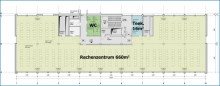 Grundriss OG Gepflegtes Rechenzentrum mit B�rofl�chen in verkehrsg�nstiger Lage in Konstanz, sofort bezugsfrei!